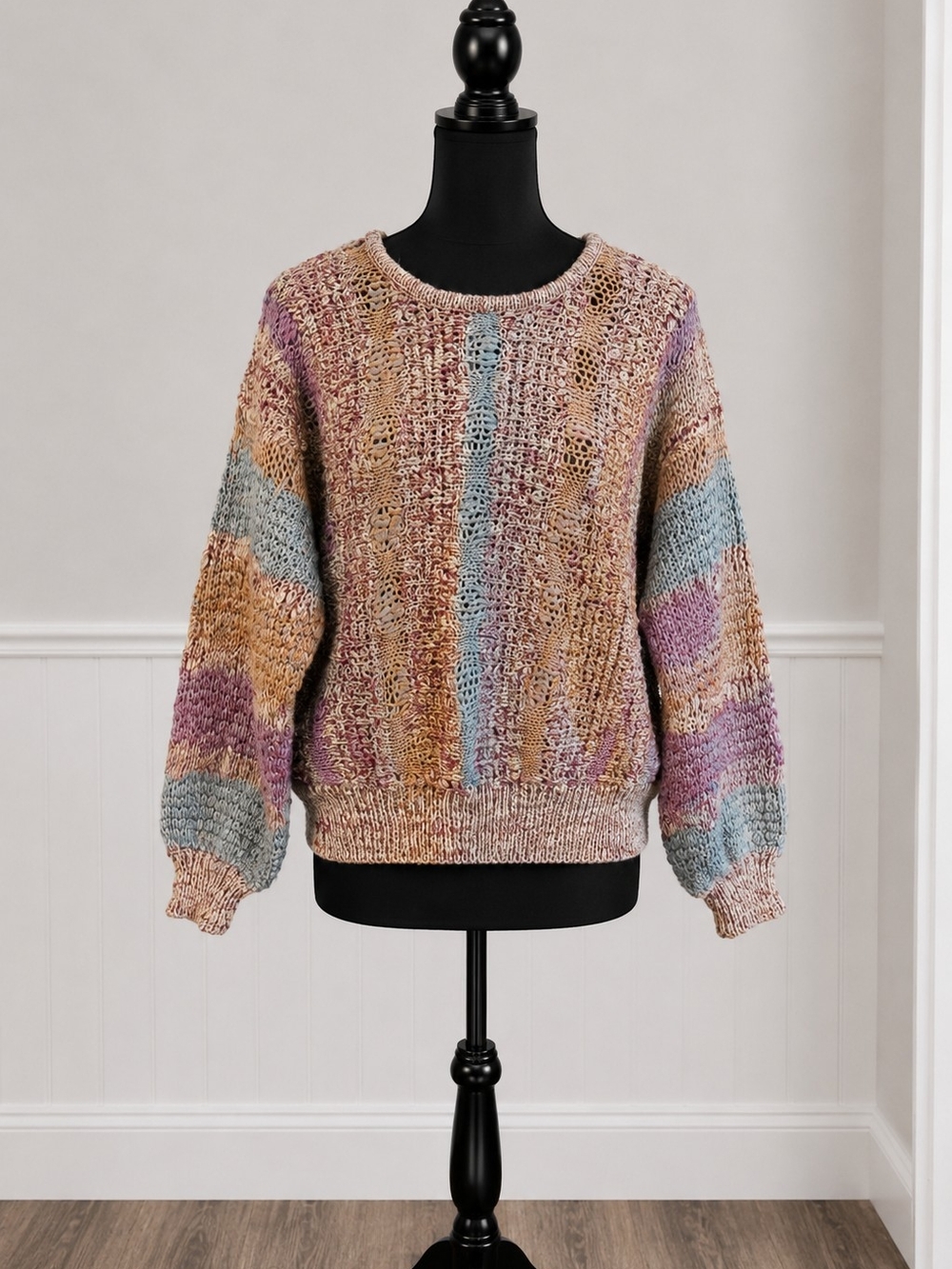 Ginenne Multicolor Pullover Sweater